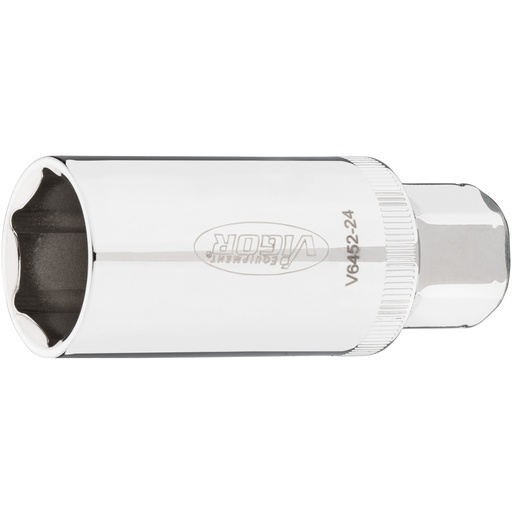 [V6452-24] Atvira galvutė amortizatoriams 24 mm, 1/2 col., V6452-24, VIGOR