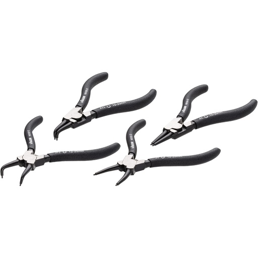 [V6510-10/4] Circlip pliers set, 140 mm, 4 pcs (V6510-10/4, VIGOR)
