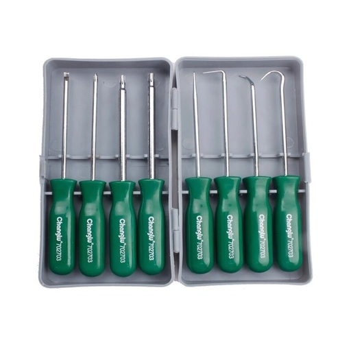 [CL702703] ⬡ Sandarinimo žiedų ir varžtų rinkinys 8 vnt. (CL702703, CHANGLU TOOLS)