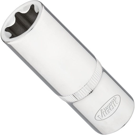 [V7014-24] E-TORX socket, long E24, 1/2 inch V7014-24, VIGOR
