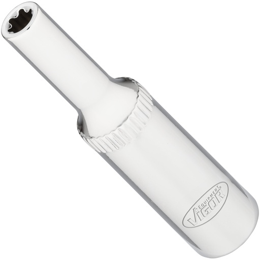 [V7014-5] E-TORX socket, long E5, 1/4 inch V7014-5, VIGOR