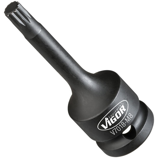 [V7018-M8] Impact wrench screwdriver bit (V7018-M8, VIGOR)