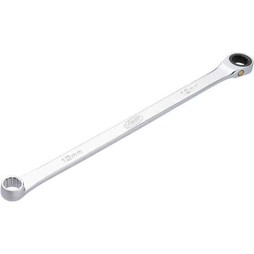 [V7031-12] Ratcheting box-end wrench, extra long 12 mm (V7031-12, VIGOR)