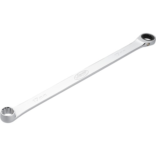 [V7031-17] Ratcheting box-end wrench, extra long 17 mm (V7031-17, VIGOR)