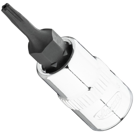 [V7037-IPR8] Tamper-resistant bit socket TORX PLUS IPR8, 1/4 in. (V7037-IPR8, VIGOR)