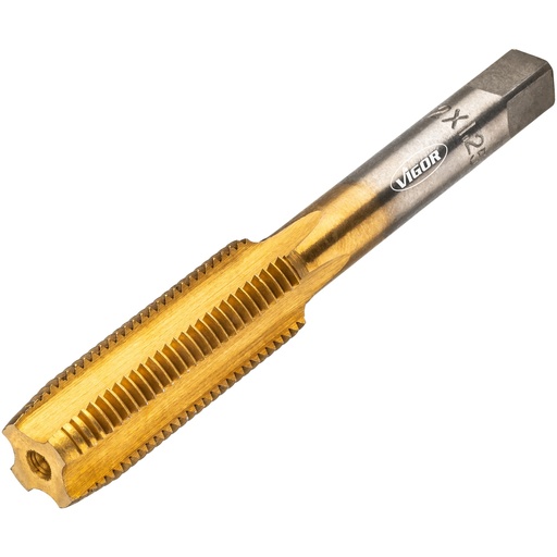 [V7181-4] Hand tap M12x1.25 TIN (V7181-4, VIGOR)