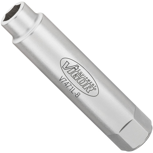 [V7471L-8] Brake bleeder socket long 8 mm (V7471L-8, VIGOR)