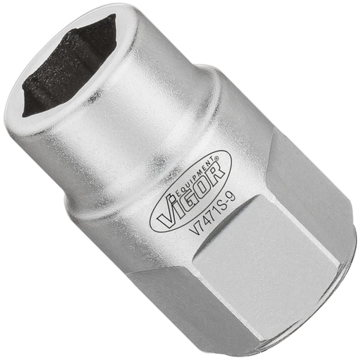 [V7471S-9] Galvutė stabdžių nuorinimui trumpa 9 mm (V7471S-9, VIGOR)