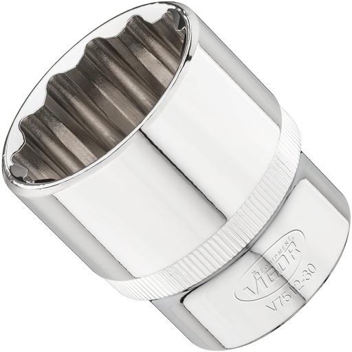 [V7512-30] Socket 1/2 in. 30 mm V7512-30, VIGOR