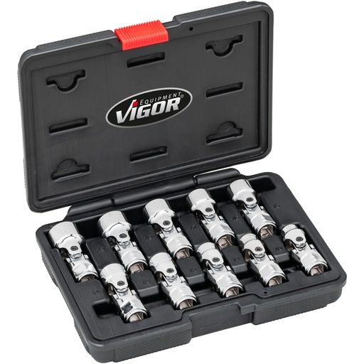[V7513] Flexible head wrench set (V7513, VIGOR)