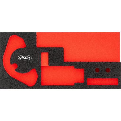 [V7722N-L] Soft foam insert, empty (V7722N-L, VIGOR)