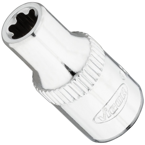 [V7920-EP6] E-TORX Plus socket 1/4 E6+ (V7920-EP6, VIGOR)