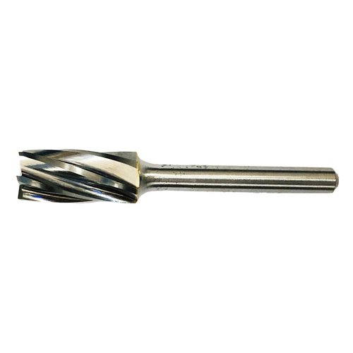 [GB606183] ⬡ Carbide rotary burr shape B cylinder (ZYAS) with end cut (for aluminium) Ø6 x 18mm (GB606183)