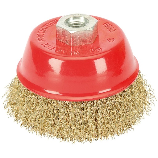 [YL250065] ⬡ Crimped wire cup brush Ø 65mm (YL250065)