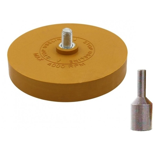 [AT7036BNSW] ⬡ Rubber eraser disc 87 mm for AT-7036BN air sander (AT7036BNSW, HYMAIR)