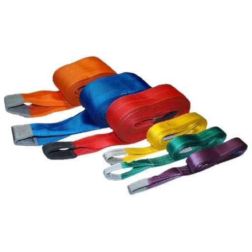 [2T2M60] ⬡ Webbing sling 2.0t, 2m x 60mm (2T2M60, TOHO)