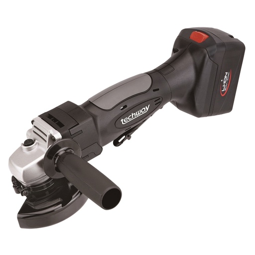 [T75102158] ⬡ Li-ion Cordless angle grinder 125mm 18V (T75102158, TECHWAY)