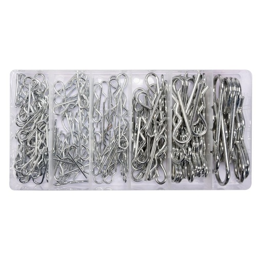 [YT06883] ⬡ Split pin (cotter pin) set 150 pcs (YT06883, YATO)