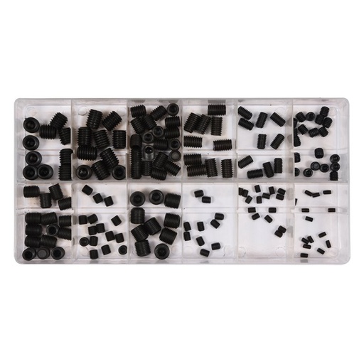 [YT06777] ⬡ Socket head cap screw set HEX 160 pcs (YT06777, YATO)