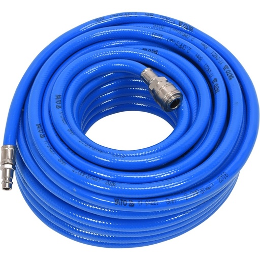 [YT24224] ⬡ Suspausto oro žarna PVC su greitomis jungtimis (Ø10x14 mm), 10 m (YT24224, YATO)