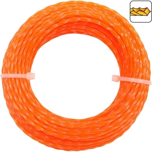 [89479SIL] ⬡ Valas trimeriui SILENT (pintas) 2.0mm x 15m (89479SIL)