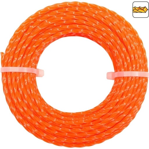 [89481SIL] ⬡ Valas trimeriui SILENT (pintas) 2.7mm x 15m (89481SIL)
