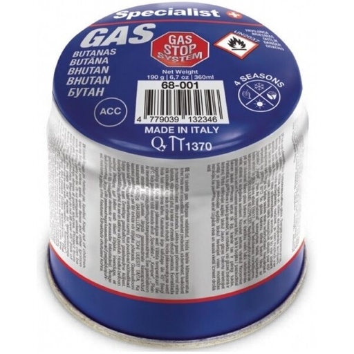 [68001] ⬡ Dujos butano Specialist+  Stop Gas 190g (68001)