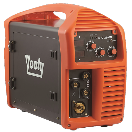 [YLMIG250MI] ⬡ Multifunctional inverter welding machine semi automatic (IGBT), MIG/MAG/MMA (YLMIG250MI, YOULI)