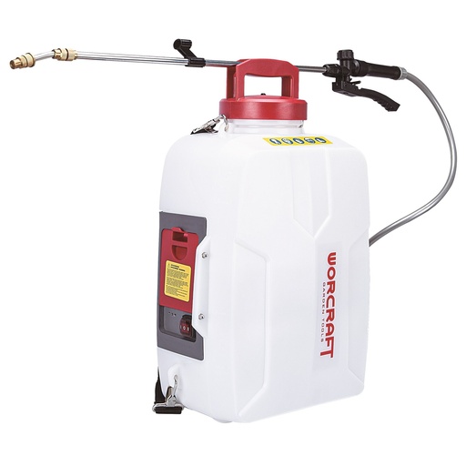 [CBSS20LI] ⬡ Akumuliatorinis slėginis purkštuvas 12l WORCRAFT 20V LI-ION (CBSS20LI, WORCRAFT)
