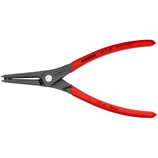[4911A3] ⬡ Precision circlip pliers for external circlips 225 mm (Ø 40-100 mm) (4911A3, KNIPEX)