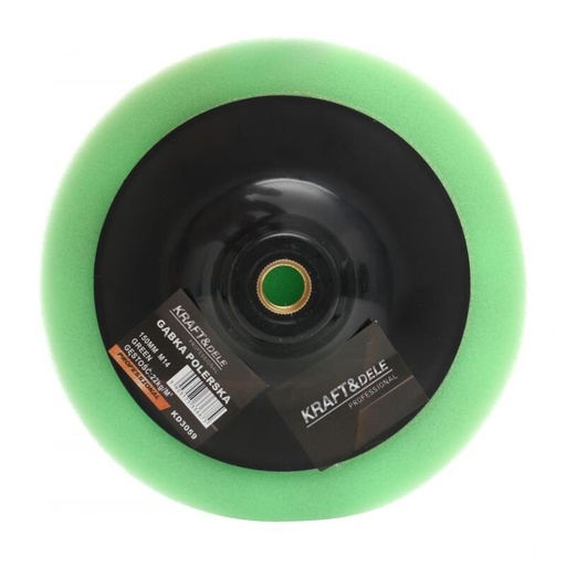 [KD3059] ⬡ Polishing sponge 150mm 22kg / m3 (green) (KD3059)