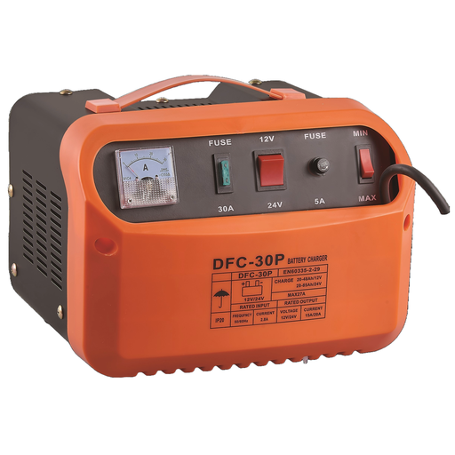 [DFC30P] ⬡ Battery charger 12/24V 27A 30-240Ah (DFC30P, YOULI)