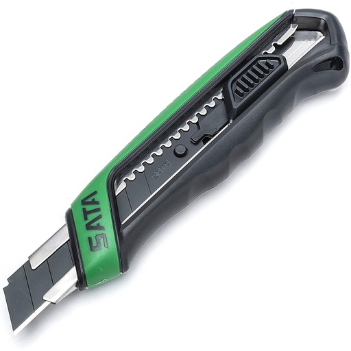 [ST93482] ⬡ Soft grip utility knifer 18mm (ST93482, SATA)