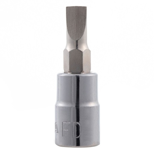 [S21503] ⬡ 1/4" Dr. slotted bit socket 37L 6.5mm (S21503, SATA)