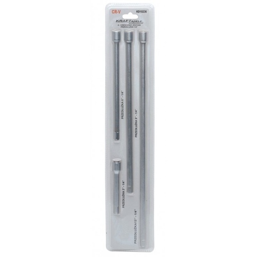 [KD10236] ⬡ 1/4" Dr. Wobble extension bar set, 4pcs (KD10236)