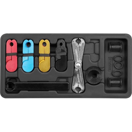 [YT0630] ⬡ Fuel and A/C line disconnect tool set (8 pcs) (YT0630, YATO)