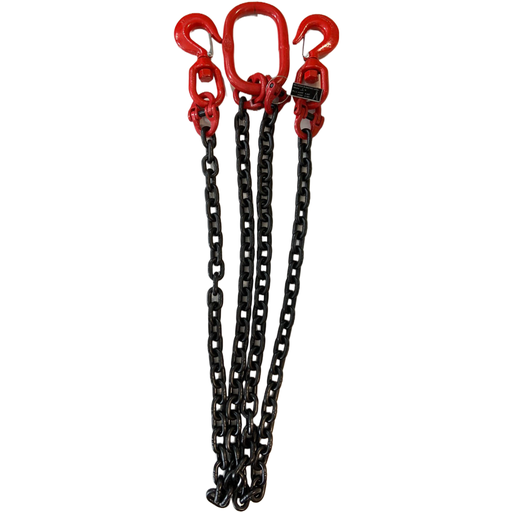 [G80TH3210] ⬡ G80 two leg chain sling 3t, 2m x 10mm (G80TH3210, TOHO)