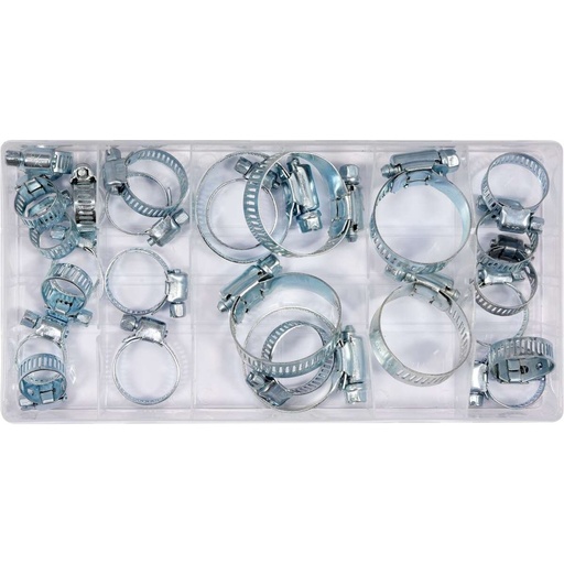 [YT06782] ⬡ Cable clamps set 26 pcs (16-40 mm) (YT06782, YATO)