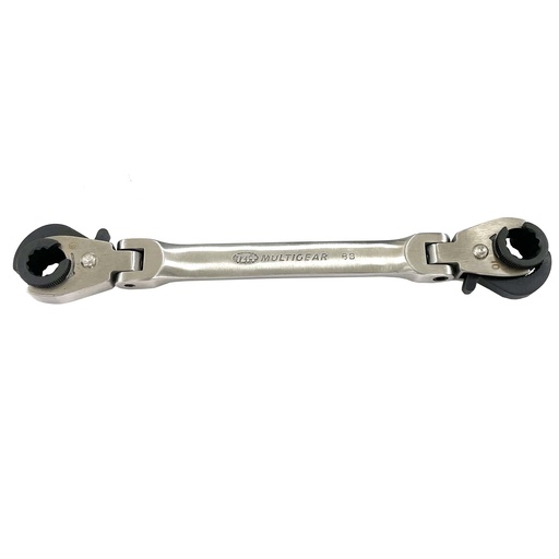 [GW3002] ⬡ Flare nut ratchet wrench with flexible head 10 x 11 mm; L=188 mm (GW3002, ELLIENT TOOLS)