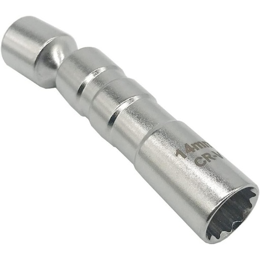 [CL205214] ⬡ 3/8" Universali galvutė žvakei (12-kampė) 14mm (12-kampė) (CL205214, CHANGLU TOOLS)