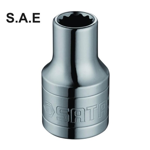 [ST13506SC] ⬡ 1/2" Dr. 12pt. Socket (S.A.E.) 5/8" (ST13506SC, SATA)