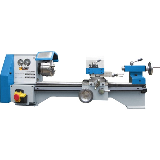 [TBL20520] ⬡ Metal lathe Ø20mm 550W (TBL20520, BOKY MACHINE)