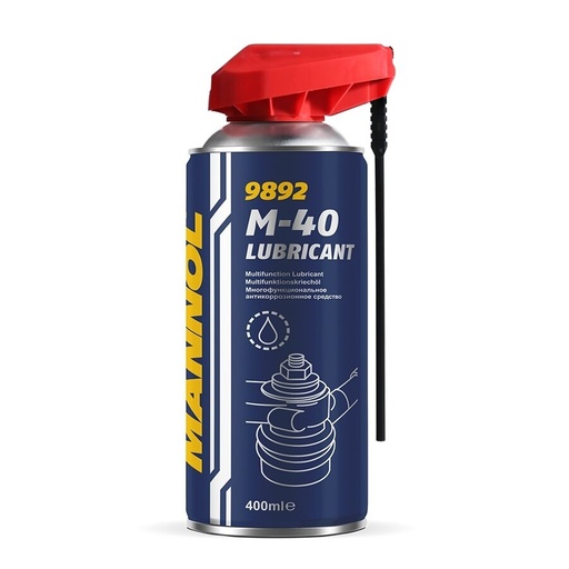 [9892] ⬡ Universali tepimo priemonė / lubrikantas (SMART) M-40 MANNOL 400ml (9892, MANNOL)