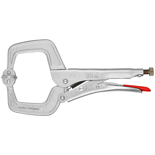 [4244280] ⬡ C tipo fiksuojamos replės 280 mm KNIPEX (4244280, KNIPEX)