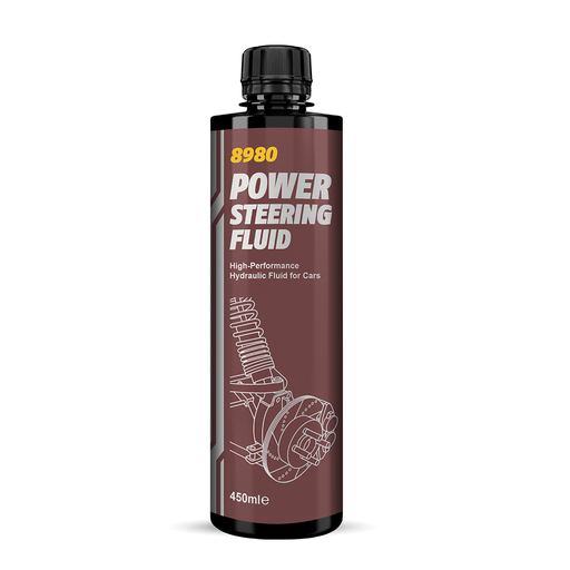 [8980045PET] ⬡ MANNOL Power steering fluid 450ml (8980045PET, MANNOL)