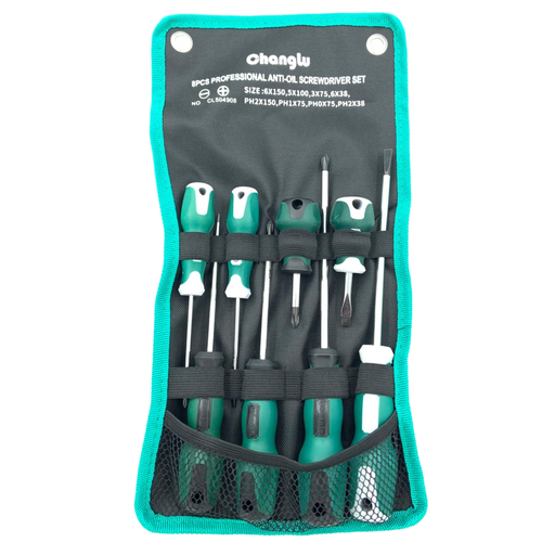 [CL504908] ⬡ Atsuktuvų rinkinys 8 vnt. (pl./PH) (CL504908, CHANGLU TOOLS)