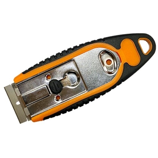 [GG0019] ⬡ Apsauginis skutiklis su keičiama SK5 geležte (GG0019, ELLIENT TOOLS)