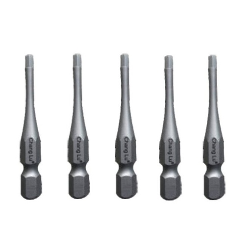 [CL507906] ⬡ 1/4" (6.3mm) Dr IMBUS impact bit, 5pcs. S2 5 x 50 mm (CL507906, CHANGLU TOOLS)