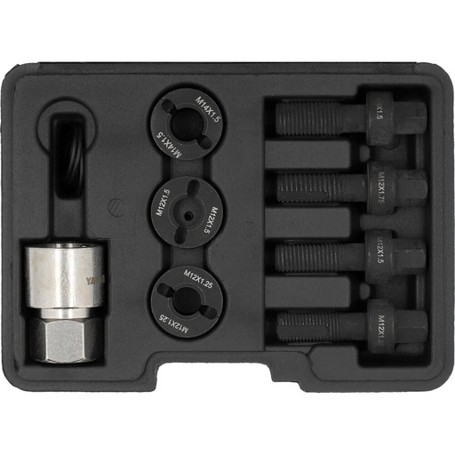 [YT17595] ⬡ Wheel studs thread repair kit 8pcs M12-M14 (YT17595)
