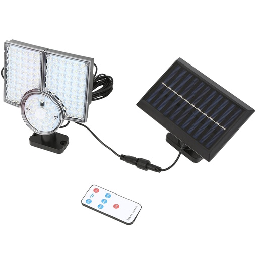 [K0312] ⬡ Solar wall light with motion / daylight sensor 22.4W 6000K LED (K0312)